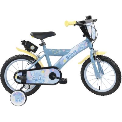 Kinderfahrrad DISNEY "Stitch Boy 14", blau, Fahrräder, Kinder, 23cm, 14 Zoll (35,56cm) hinten: 14 Zoll (35,56cm)