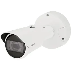 Hanwha 4K AI IR Bullet Camera (3840 x 2160 Pixels), Netzwerkkamera, Weiss