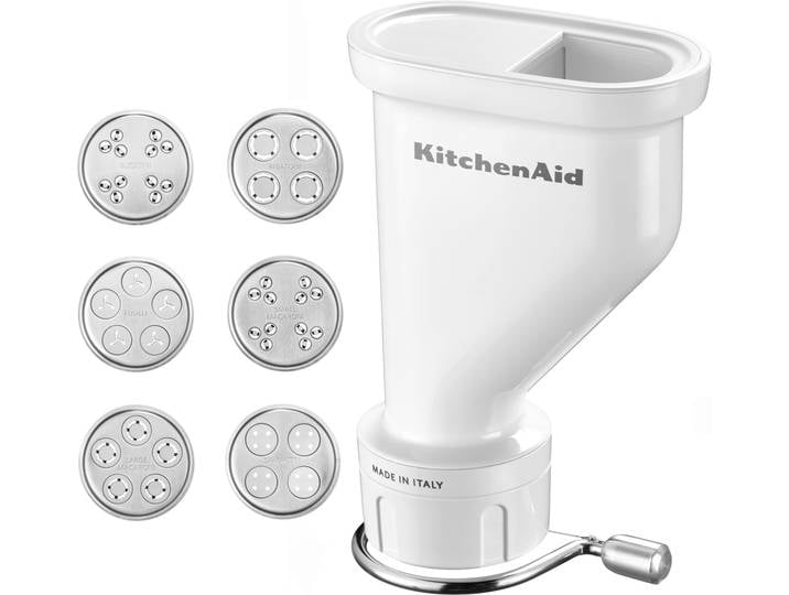 KITCHENAID Nudelvorsatz 5KSMPEXTA , weiß, Küchenmaschinen-Aufsätze, Gourmet-Röhrennudelvorsatz