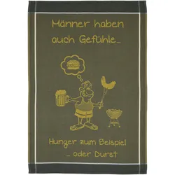 Geschirrtuch MÄNNER HABEN AUCH (BL 50x70 cm) - BL 50x70 cm