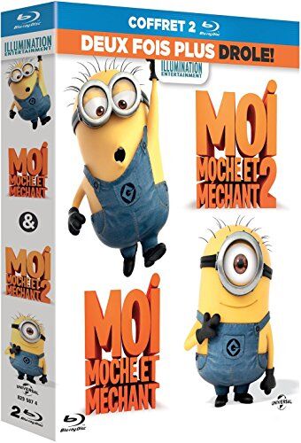 Chris Renaud - Coffret moi, moche et méchant : moi, moche et méchant ; moi, moche et méchant 2 [Blu-ray] [FR Import] - Preis vom 09.10.2026 07:28:09 h