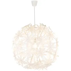 Globo 15024 Stella Hängeleuchte Kunststoff Messingfarben, 1X E27
