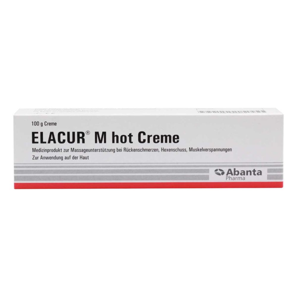 Abanta Pharma GmbH Elacur M hot Creme 09885017