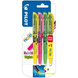 PILOT Textmarker FriXion, farbsortiert
