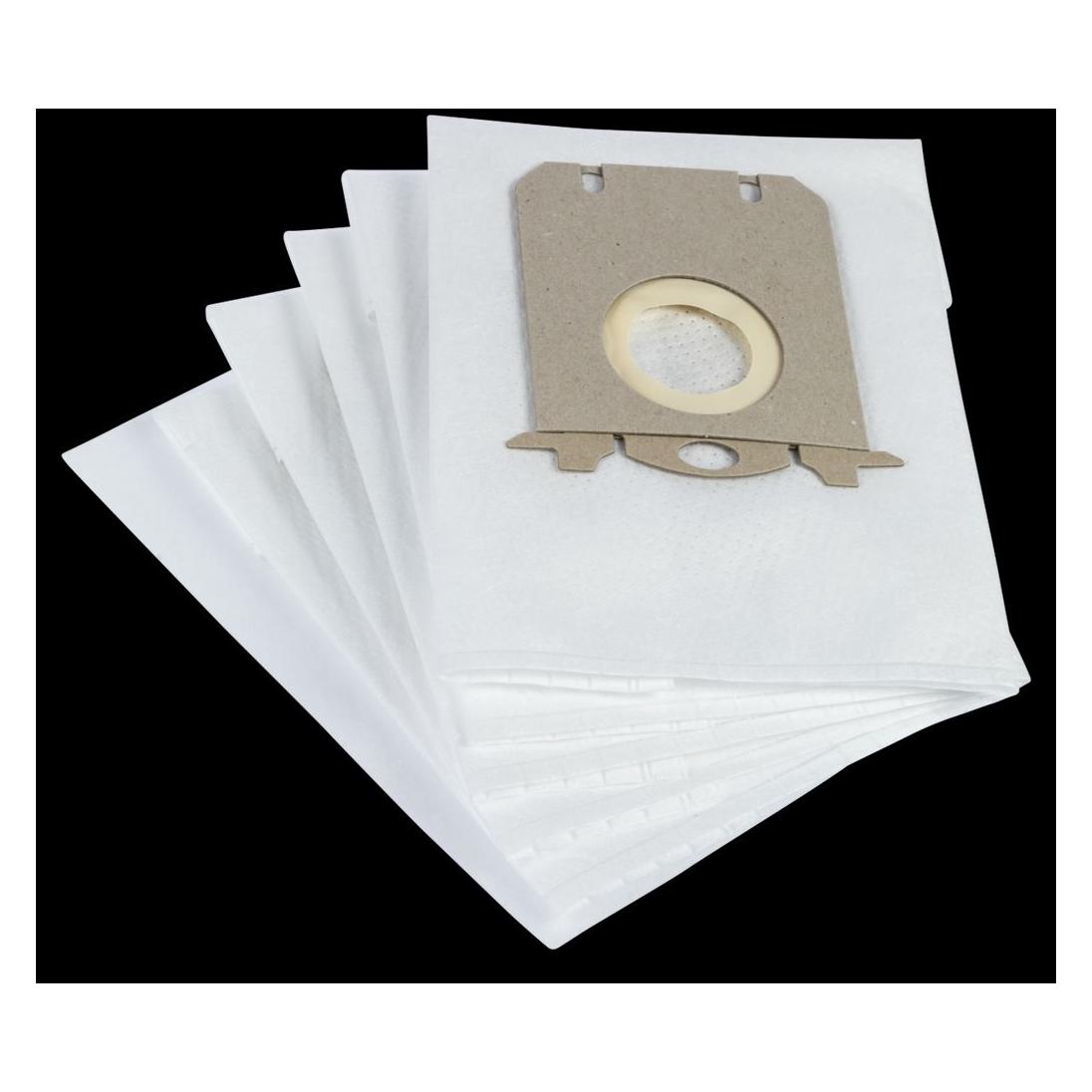 Deltaco MEL 2068 Vacuum cleaner bags, type: S, 5 pcs. + 1 filter (1x) (358501)