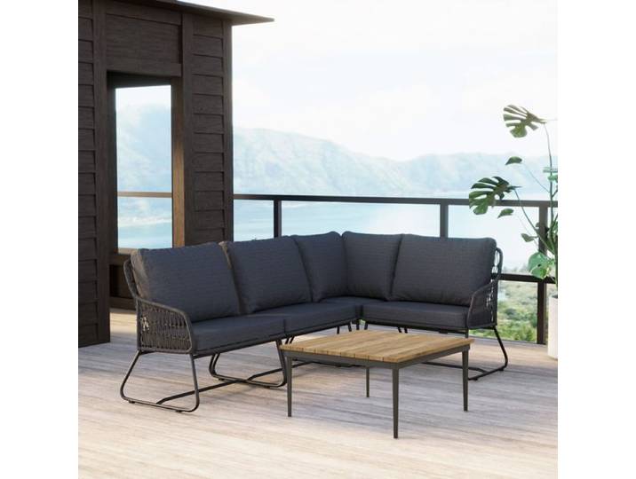 OUTLIV. Verona Ecklounge inkl. Loungetisch Aluminium/Rope/Olefin