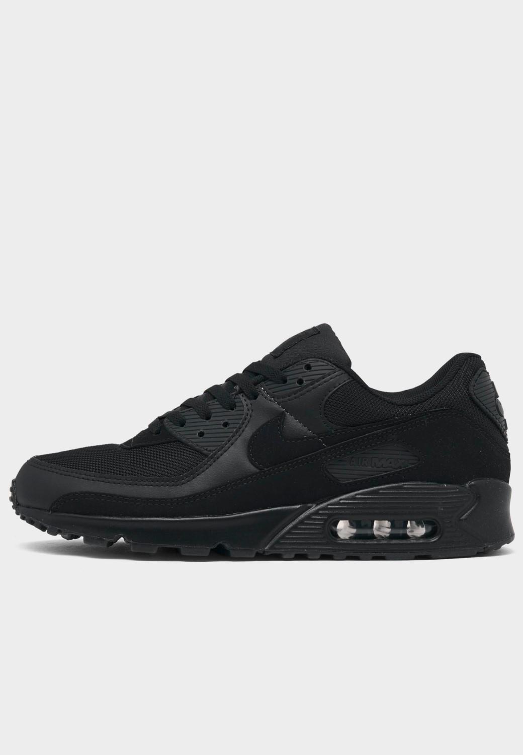Nike Air Max 90 Freizeitschuhe für Herren in Schwarz/Schwarz