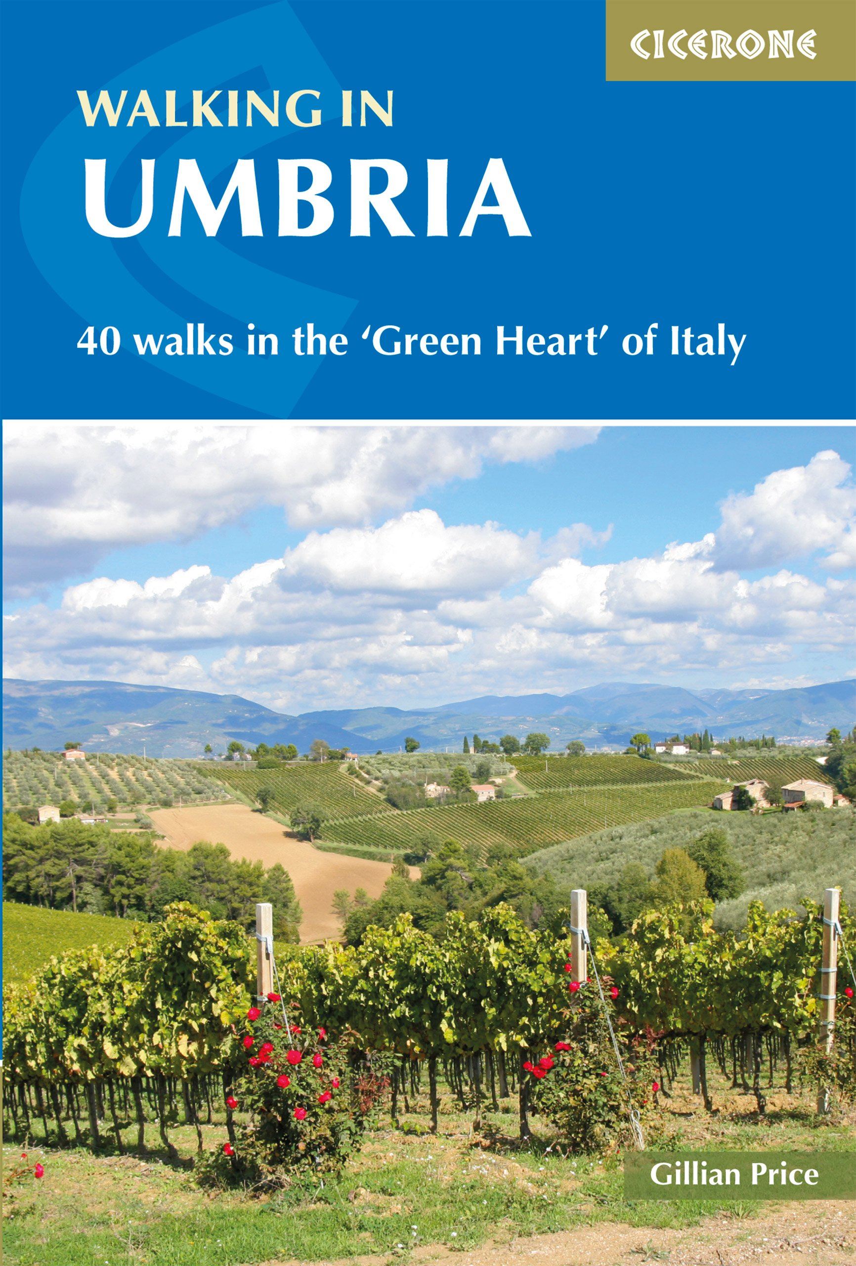 Guide de randonnées (en anglais) - Umbria, 40 walks   Cicerone