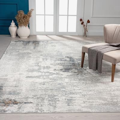 KALATY Abstract Grey Tones Area Rug