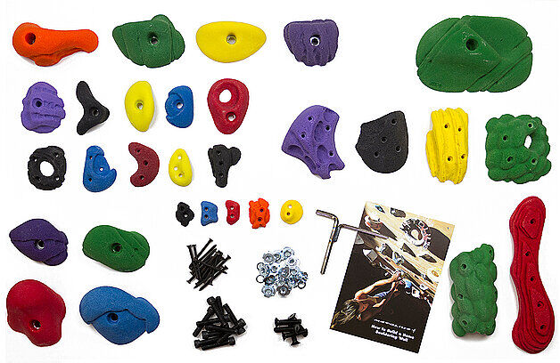 METOLIUS Klettergriffe Mega Pack 30 keine Farbe B