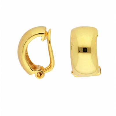 Paar Ohrclips ADELIA´S "Ohrclips Ohrringe 333 Gold ( 8K )", gold, Ohrringe, Damen, Damen, Gold, Goldohrringe