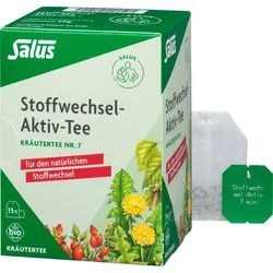Stoffwechsel-Aktiv Tee Kräutertee Nr. 7 Bio Salus 15 ST