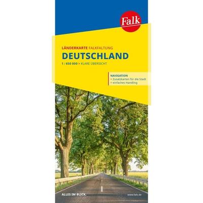 Falk Länderkarte Falkfaltung Deutschland 1:650.000, Sonstige von , MairDuMont, 978-3-8279-1865-9