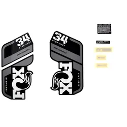Decal Kit: 2019, 34 SC, P-S, 29/27.5, Matte Blk Bkgrnd