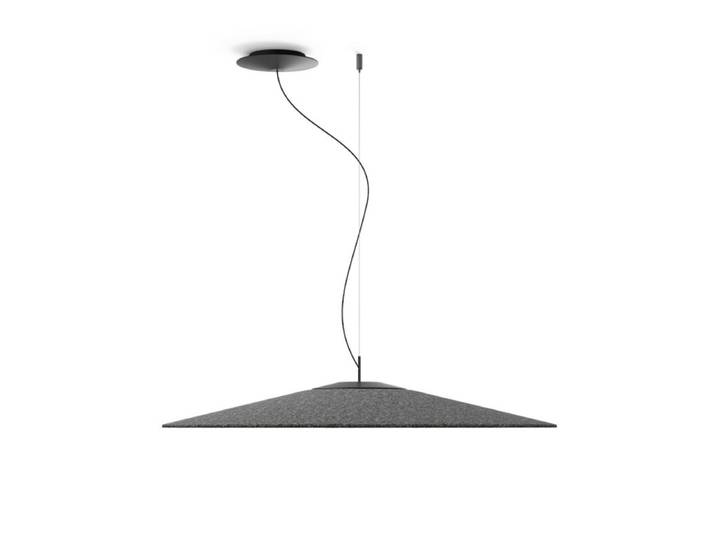 Luceplan Pendelleuchte Koinè acoustic - Anthrazit , 2700 , 86 D