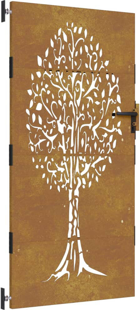 Ophelia & Co. Quasqueton Gate Fencing Brown 175cm H x 85cm W