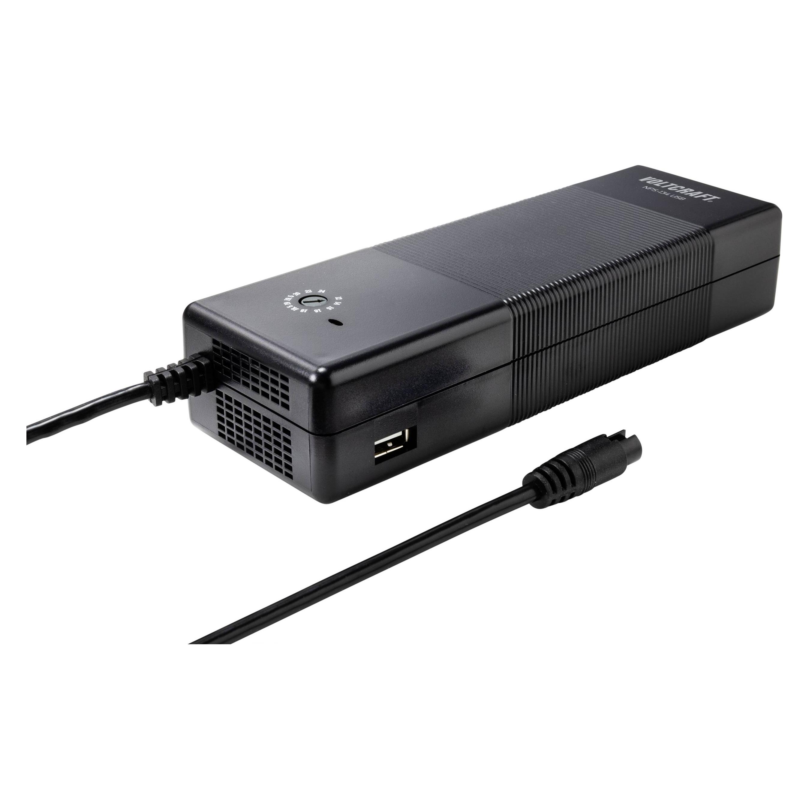 Voltcraft Universal-Notebook-Netzteil NPS-134 USB (134.50 W) (VC-11332665)