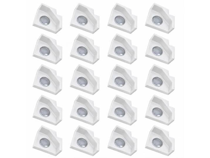 Pack de 20 supports d'étagère pour cabinet IKEA RUDSTA Pack de 20 supports d'étagère pour IKEA RUDSTA(White)