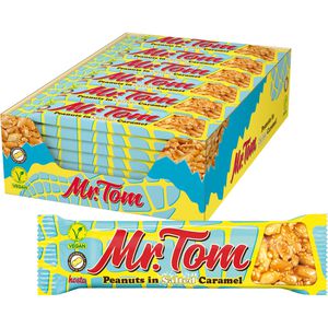 Mr.Tom Müsliriegel Peanut Salted Caramel, je 40 g, 36 Riegel