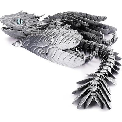 Gefederter Wyvern Drache 3D Druck Drache artikulierter Drache Fidget Drache 3D gedruckte Spielzeuge Desktop Haustier Weihnachtsgeschenk