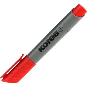 Kores Flipchartmarker ECO XF1, Rundspitze, Strichbreite 3 mm, rot