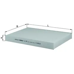 Filter Innenraumluft MAHLE LA 290