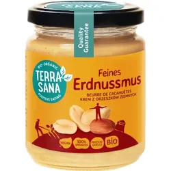 Terrasana Erdnussmus fein bio 250g