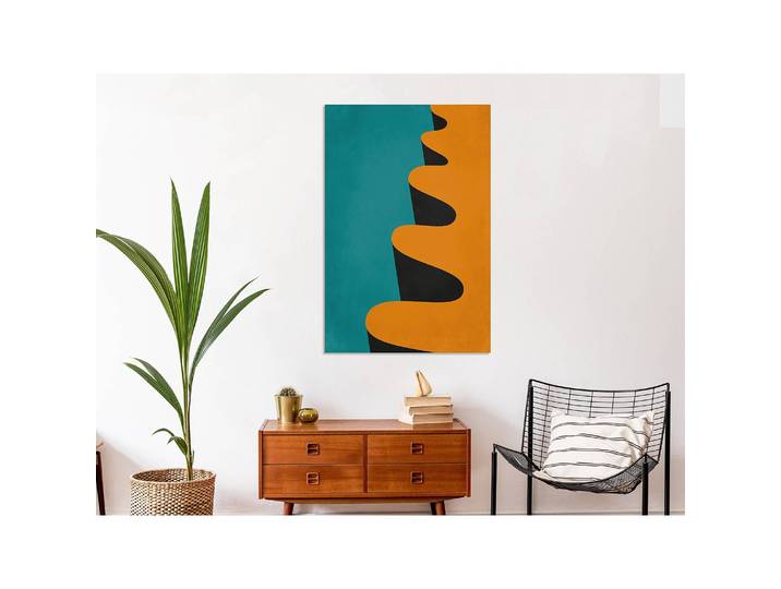 Tableau déco Orange Lin Orange 40 x 60cm