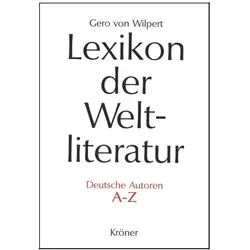 Lexikon der Weltliteratur A-Z, Sprachbücher von Gero von Wilpert