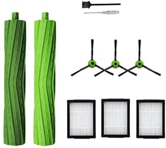 iRobot Zijborstels Vliesstofset - 10 stuks - Groen
