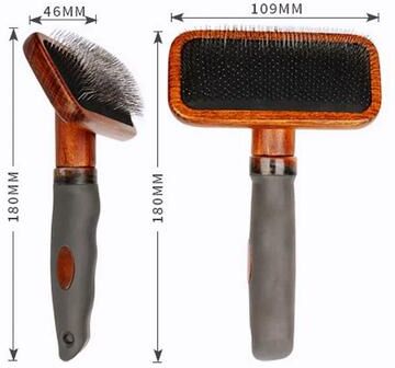 Uplifted Goods Wooden Pet Grooming Comb For Dogs And Cats wooden Comb