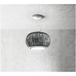 Elica Lampenhaube Interstellar Umluft schwarzes Glas 65cm PRF0151809
