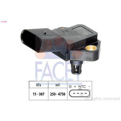 FACET Sensor, Ladedruck Made in Italy - OE Equivalent 10.3388 für VW