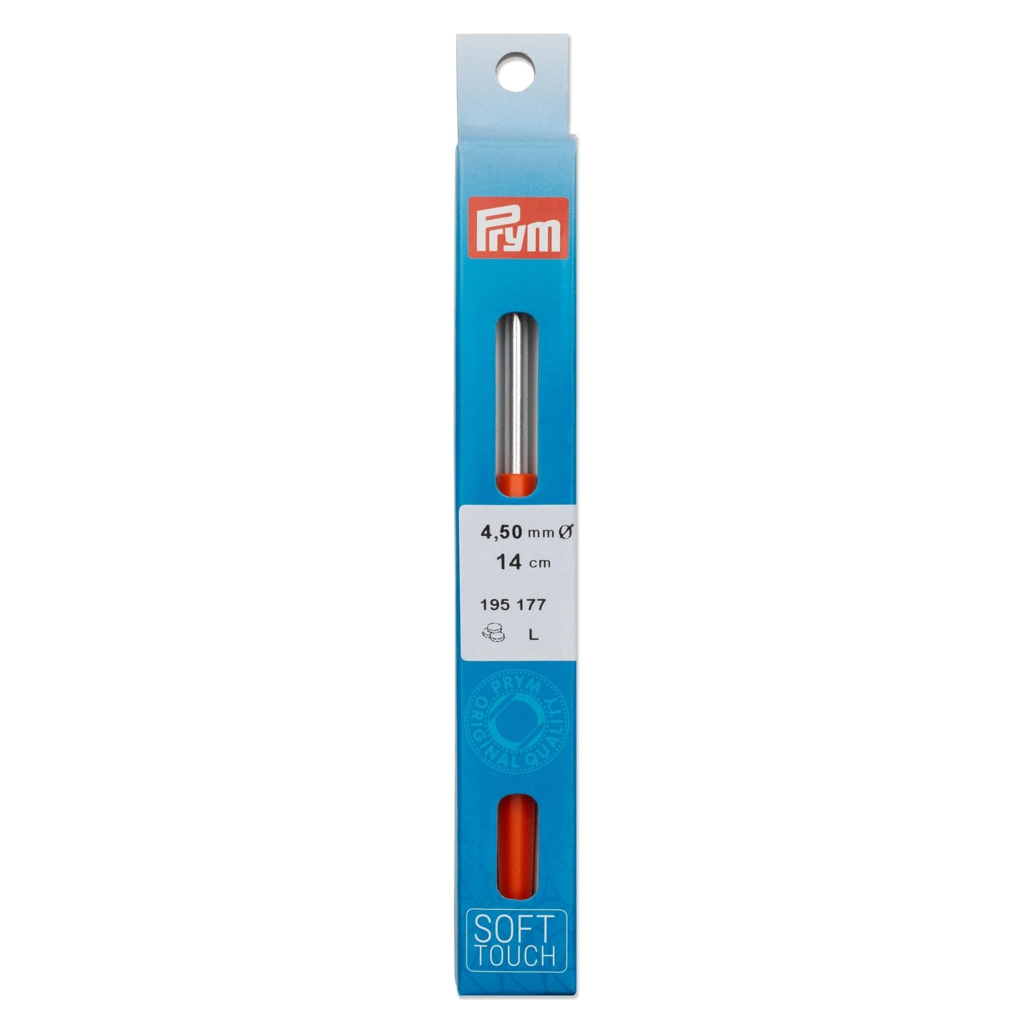 Prym Häkelnadel Ø 4.5 mm, Wolle, Soft-Griff (195177)