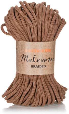 buttinette Makramee-Garn "Braided", geflochten, Stärke: 9 mm, Länge: 45 m