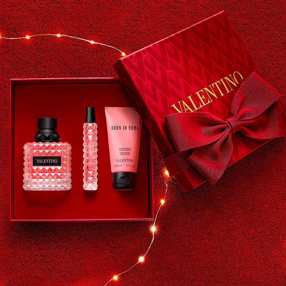 Valentino Donna Born In Roma Estuche 3 pz