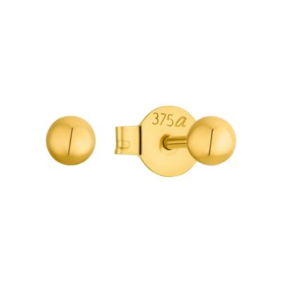 Paar Ohrstecker AMOR "2013843", gold (goldfarben), Ohrringe, Damen, Gelbgold 375