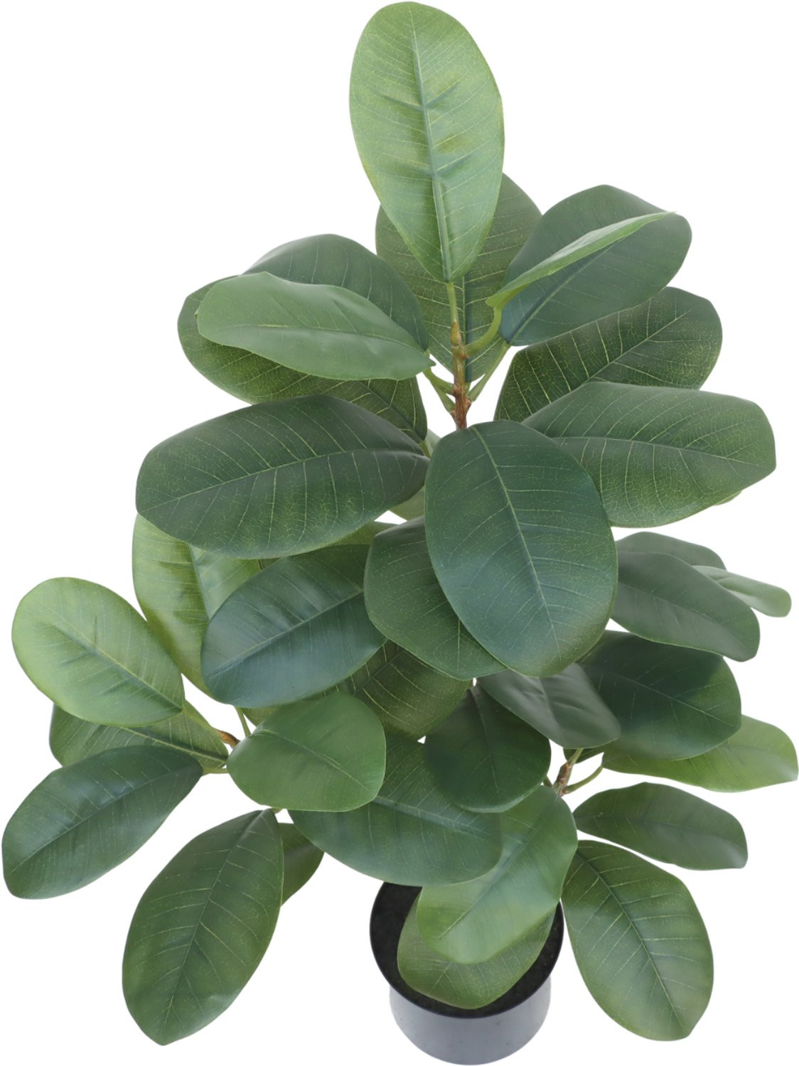 Ficus kunstplant 80 cm - Kunstmatige Rubberplant voor binnen