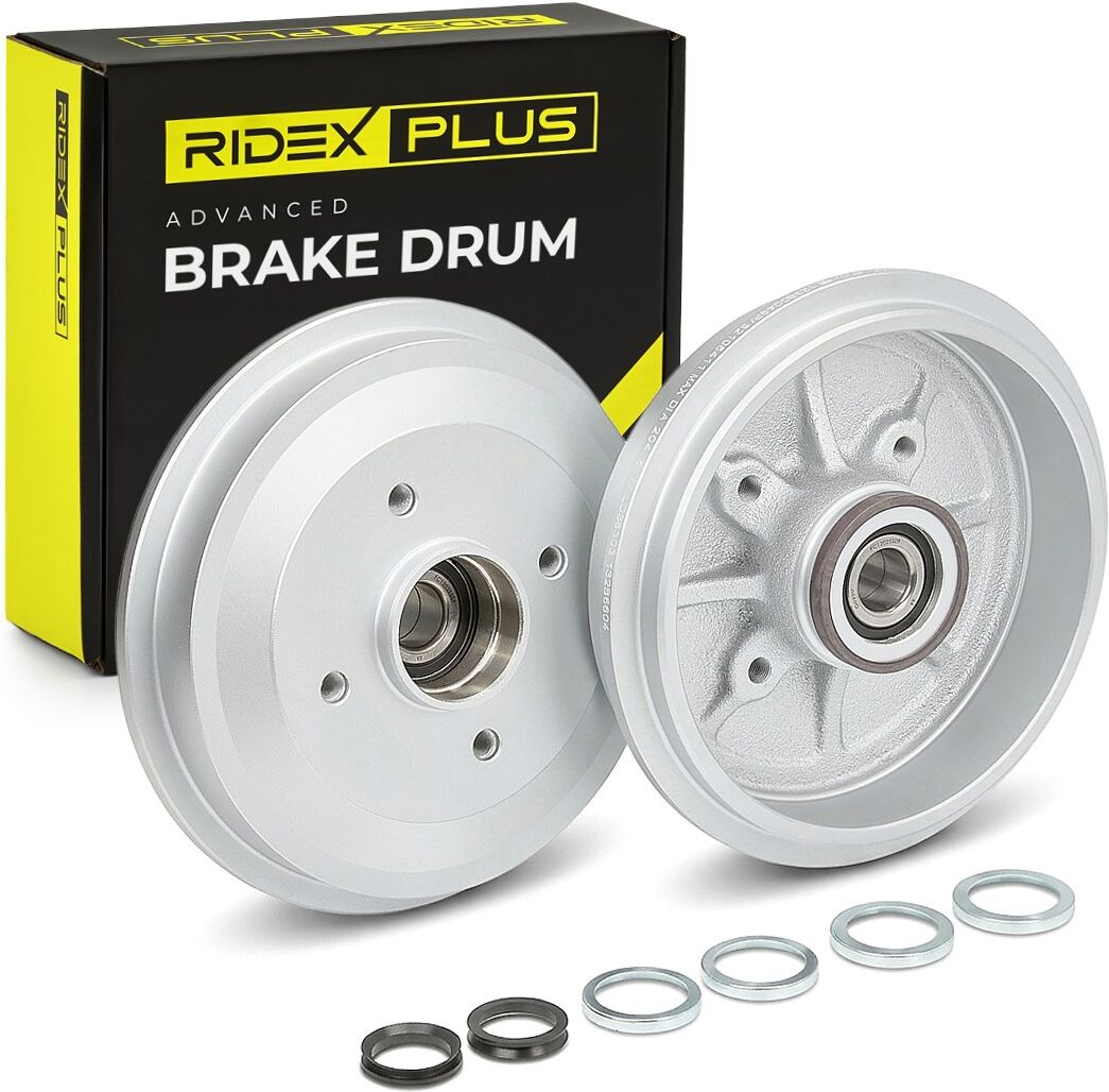 RIDEX PLUS 123B0049P Brake drum