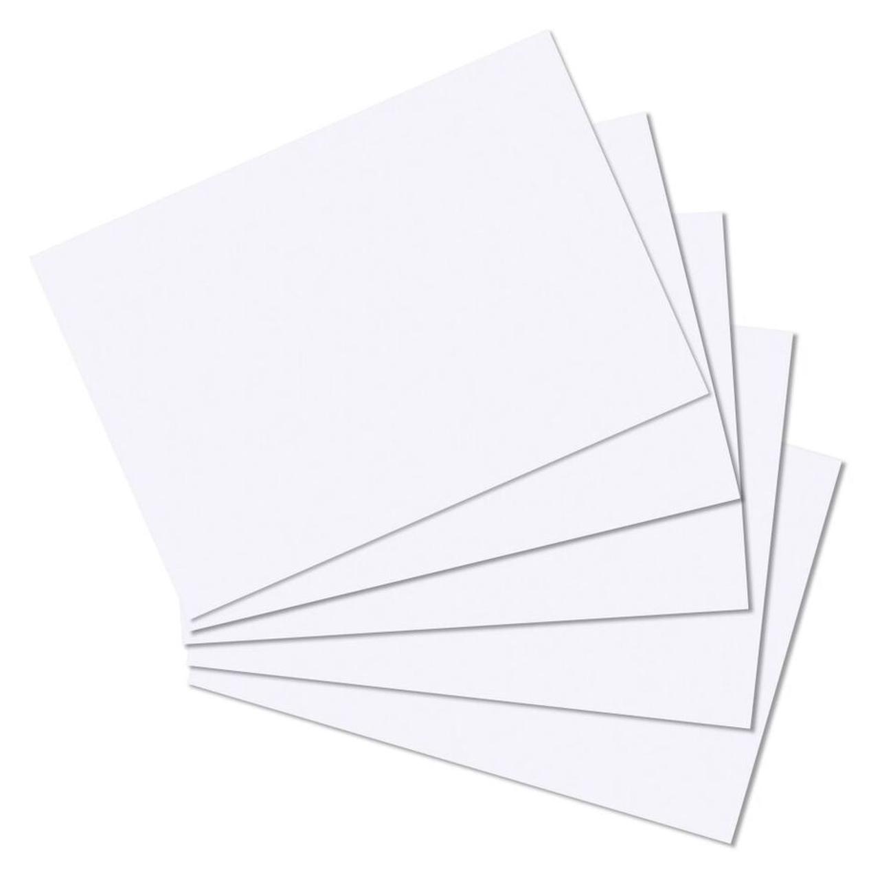 Herlitz Karteikarten (A5, 100x, 170 g/m²) (10621308)
