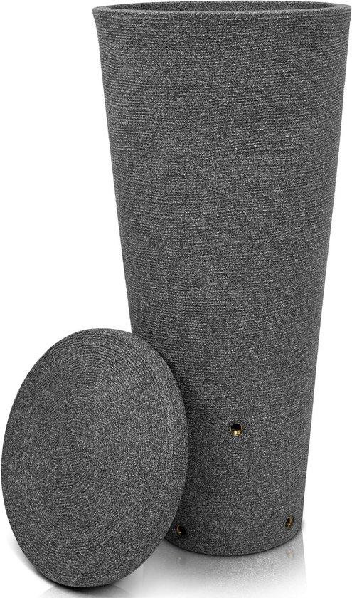 YourCasa Regenton Donkergrijs 120 Liter