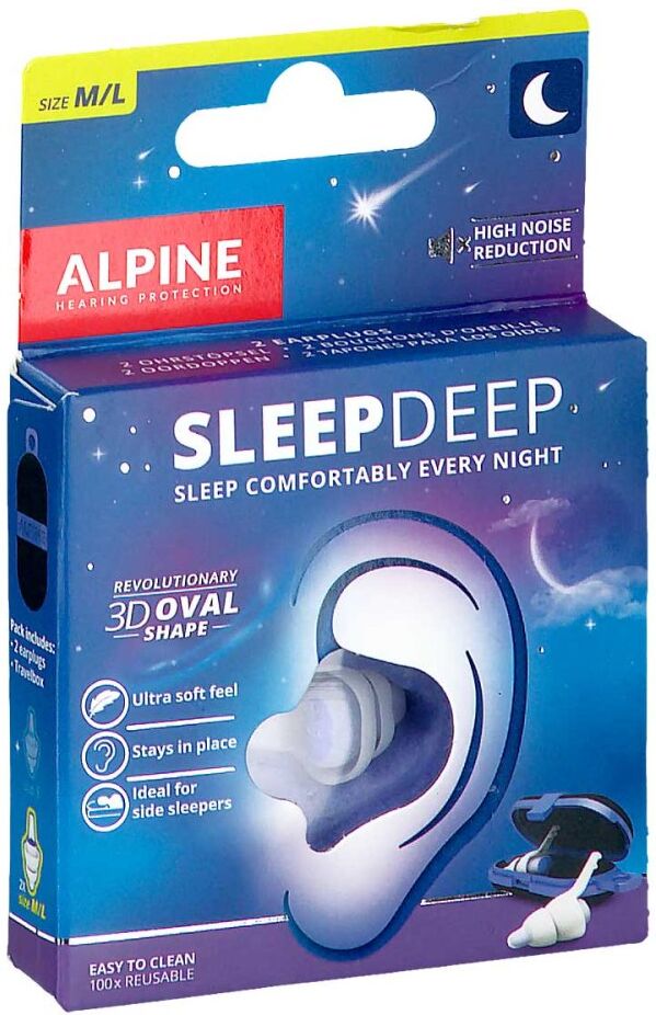 Alpine Sleepdeep Ohrstöpsel 2stk