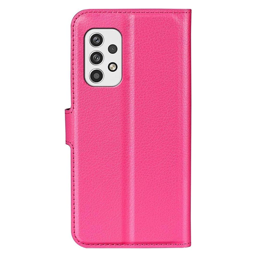 Cover-Discount Galaxy A23 - Leder Etui Hülle pink (Samsung Galaxy A23) (101244275D)
