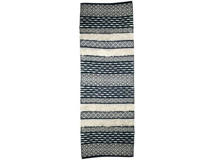 Tapis Lirette Bohème Ethnique Noire