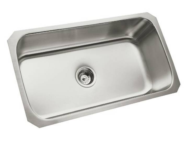 Sterling 11600-NA McAllister Küchenspüle, Edelstahl, 81,3 x 45,7 cm, Unterbauspüle