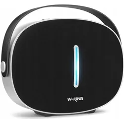 W-king Głośnik Przenośny głośnik bezprzewodowy T8II czarny, Bluetooth Lautsprecher, Schwarz