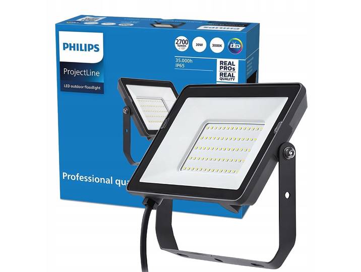 Philips Projecteur LED ProjectLine 30W blanc chaud