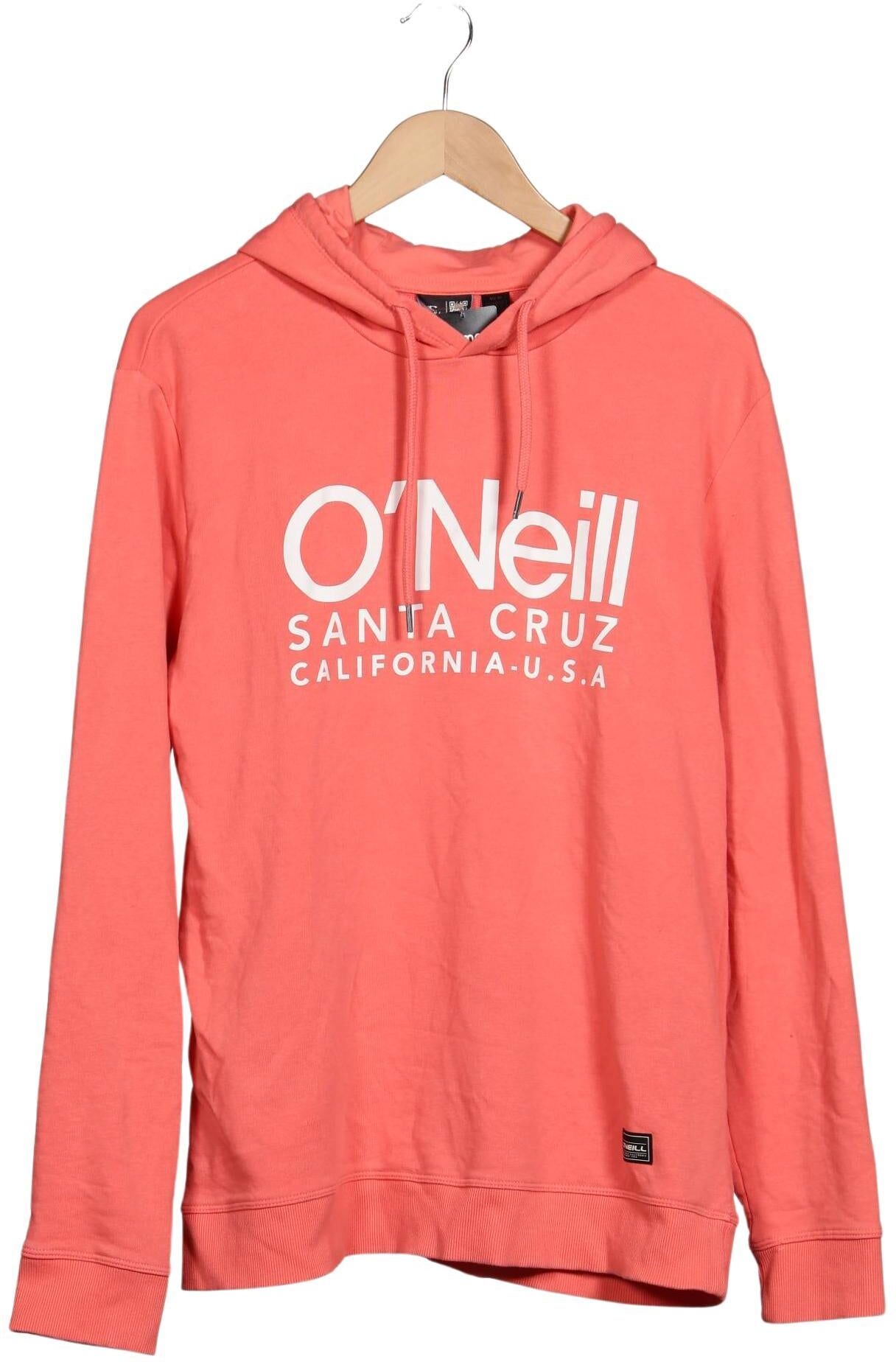 O Neill Herren Kapuzenpullover, Pink, Gr. M, Baumwolle / Synthetik - Second Hand