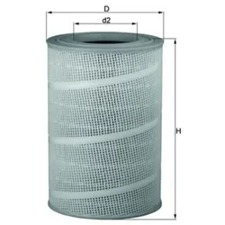 Luftfilter MAHLE LX 714
