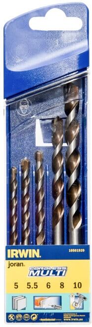 Irwin Set de 5 forets polyvalents ; Irwin Tools (10501939)